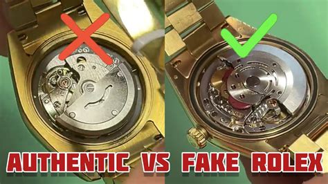 fake rolex movement|how to tell if a rolex is fake.